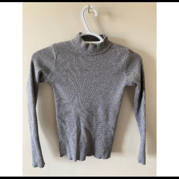 LONG SLEEVE GREY TOP - Picture 3 of 5